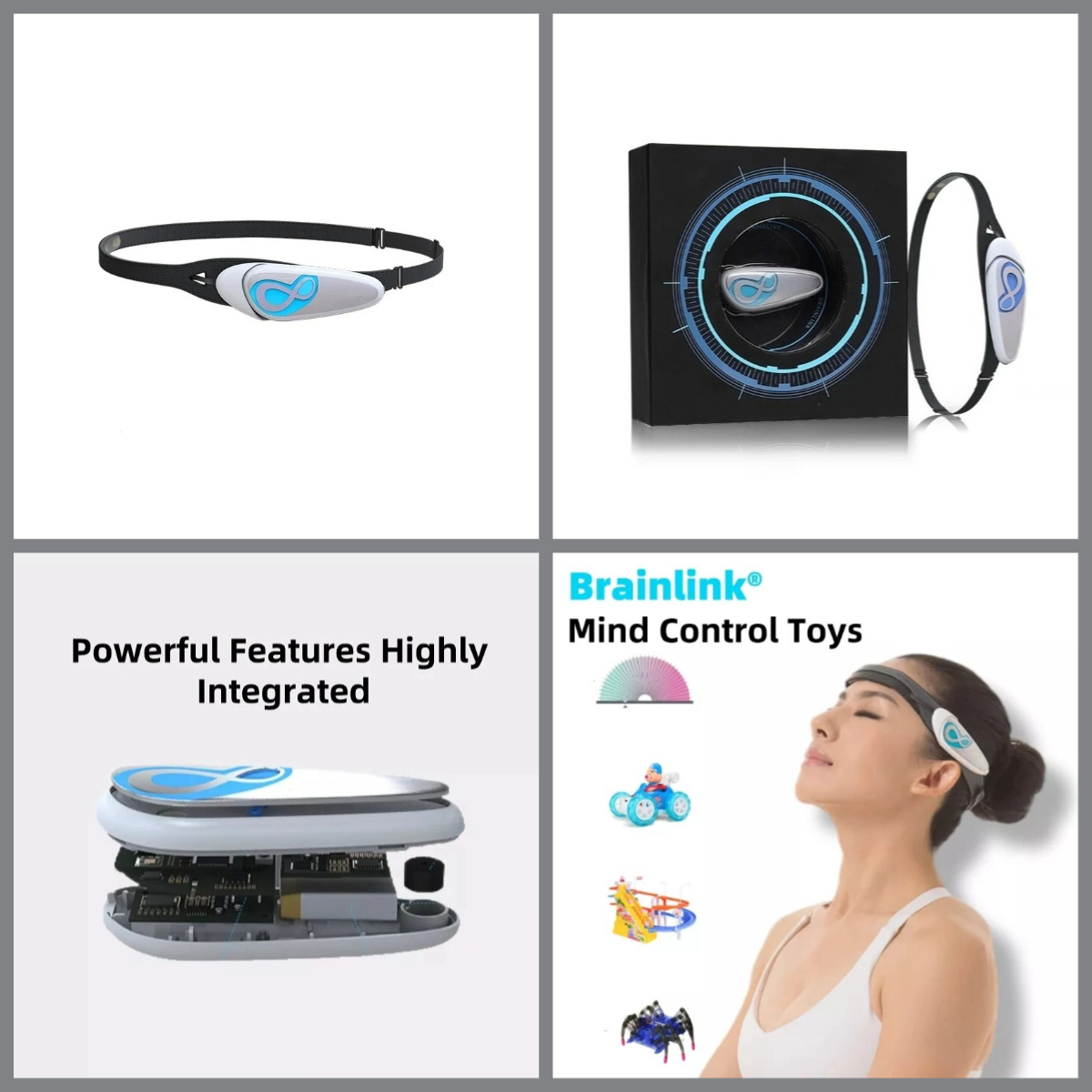 Meditation Headband Eeg - Dry Electrode EEG Brainwave Headband Biofeedback