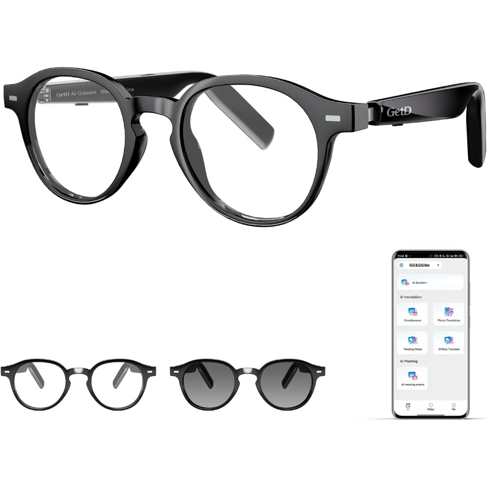 Smart Glasses Lens - AI Smart Glasses with 145 Language