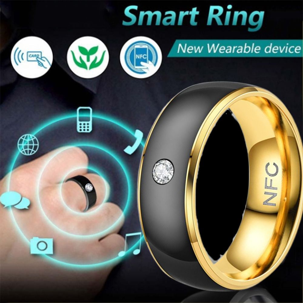Smart Ring Nfc Pay - Multifunctional NFC Smart Ring Stainless Steel