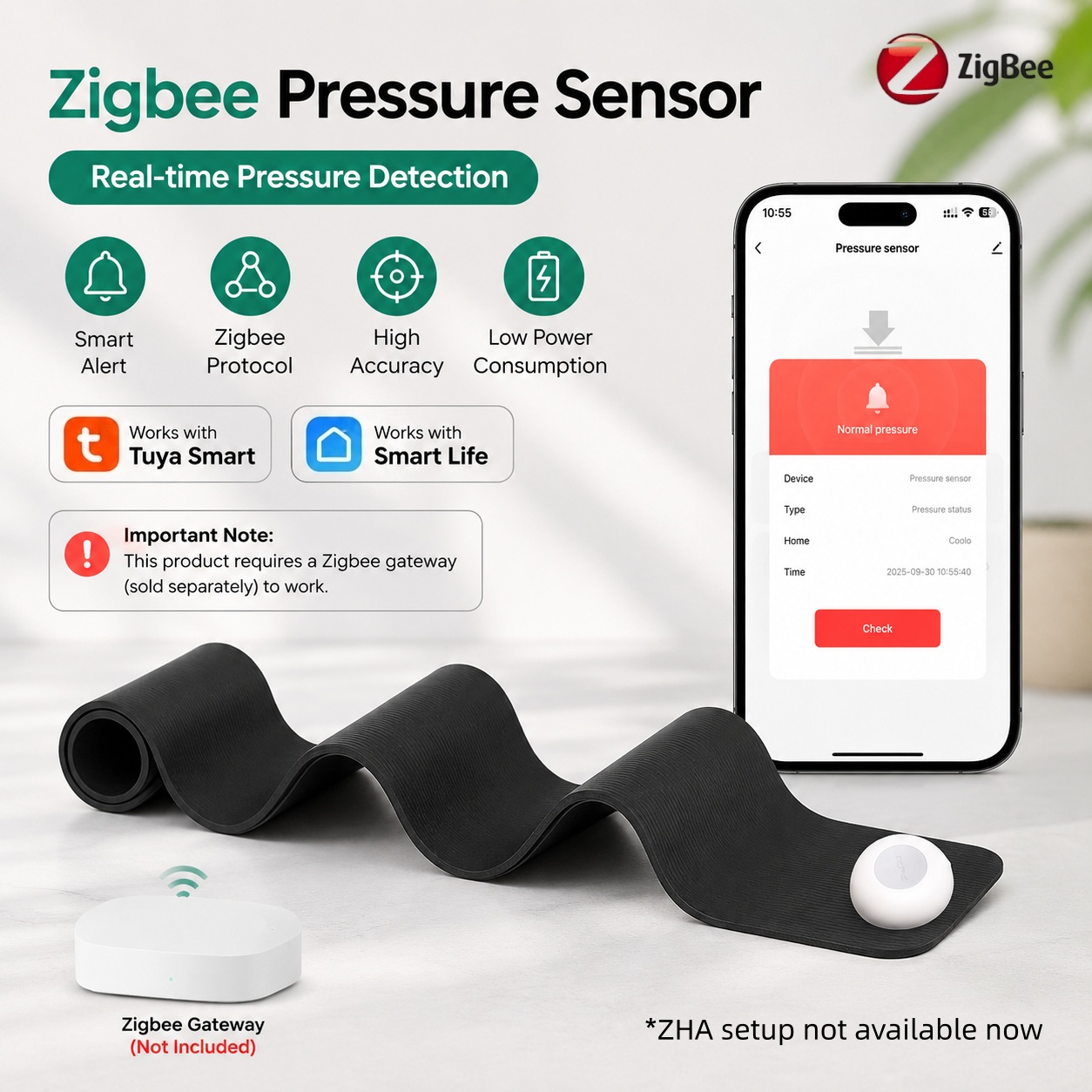 Smart Insole Pressure - Zigbee Pressure Sensor Detector Gravity Detection