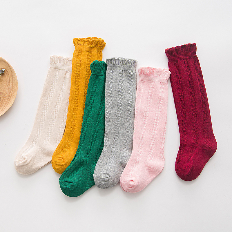 Candy Color Autumn Cotton Doub - đánh giá và giá Baby Sock Oximeter
