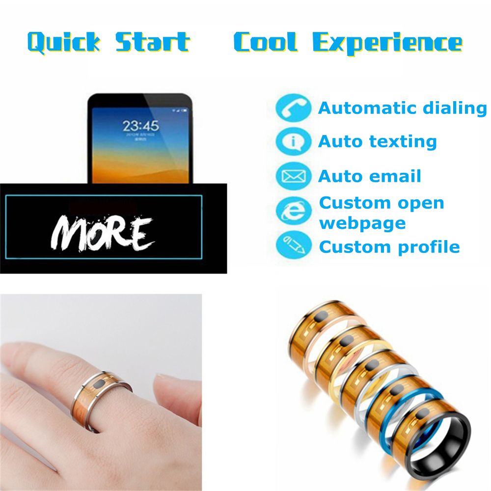 Fashion Technology Multifuncti - đánh giá và giá Smart Ring Nfc Pay
