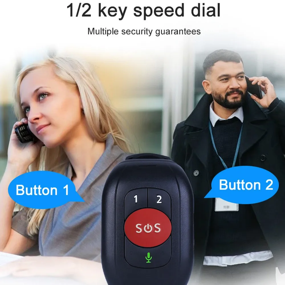 Elderly 4G LTE SOS Watch GPS T - đánh giá và giá Fall Detection Watch