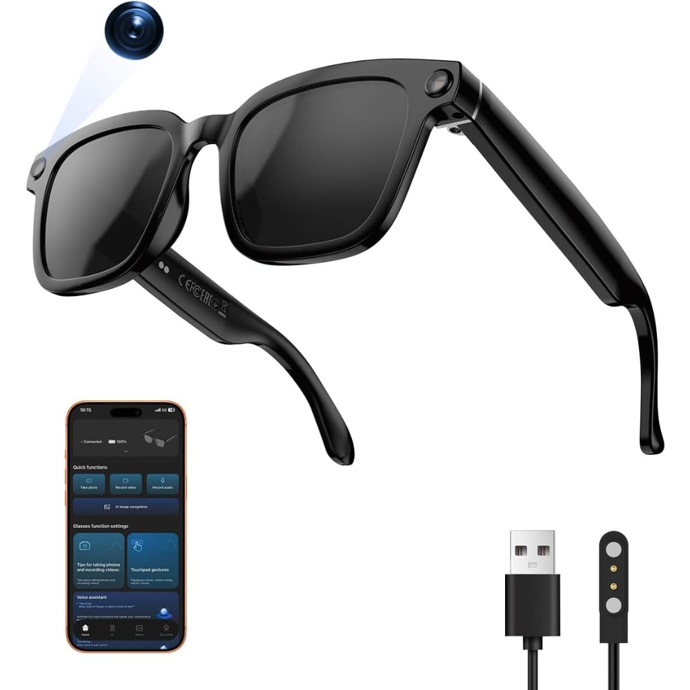 Smart HD Camera Glasses with V - đánh giá và giá Smart Glasses Lens