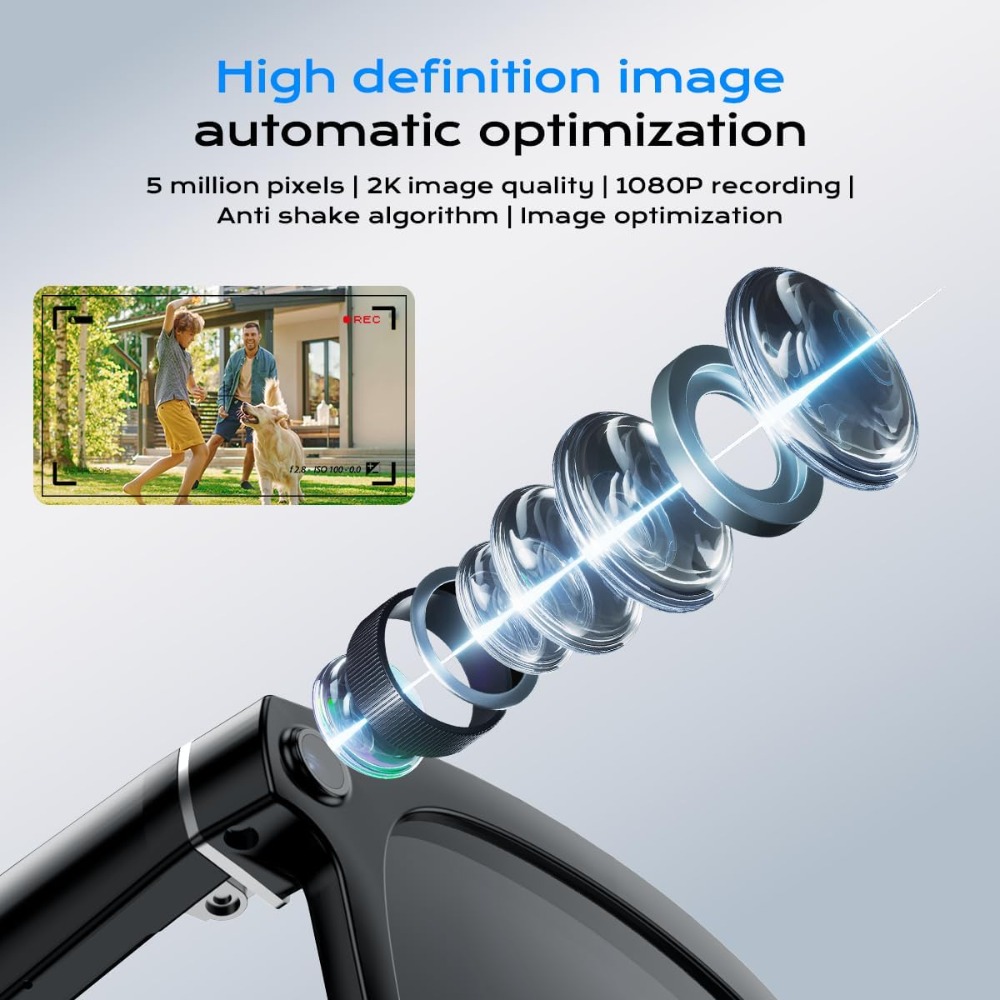 Smart HD Camera Glasses with V - đánh giá và giá Smart Glasses Lens