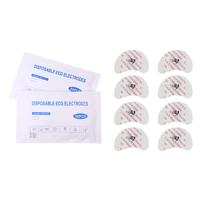 50PCS Each Bag 2439 White Foam - đánh giá và giá Ecg Patch Monitor