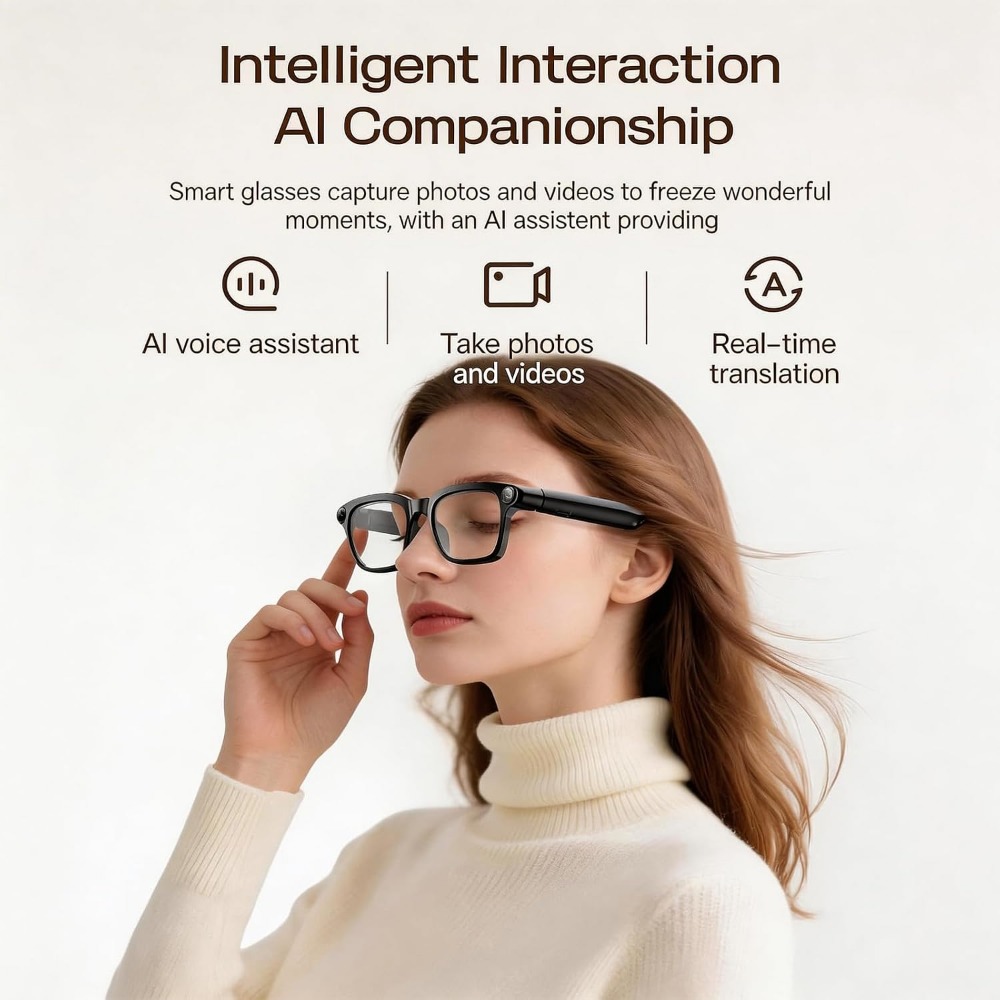 Smart Glasses: 4K Video, Dual  - đánh giá và giá Smart Glasses Lens