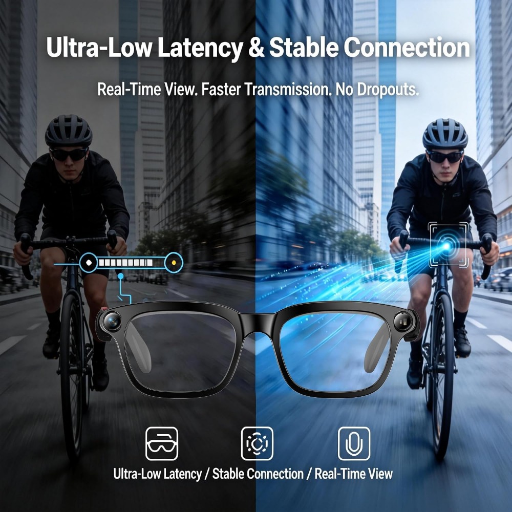 Smart Glasses: 4K Video, Dual  - đánh giá và giá Smart Glasses Lens
