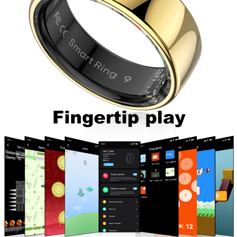 R08 Smart Ring Men Women With  - đánh giá và giá Temperature Ring Skin