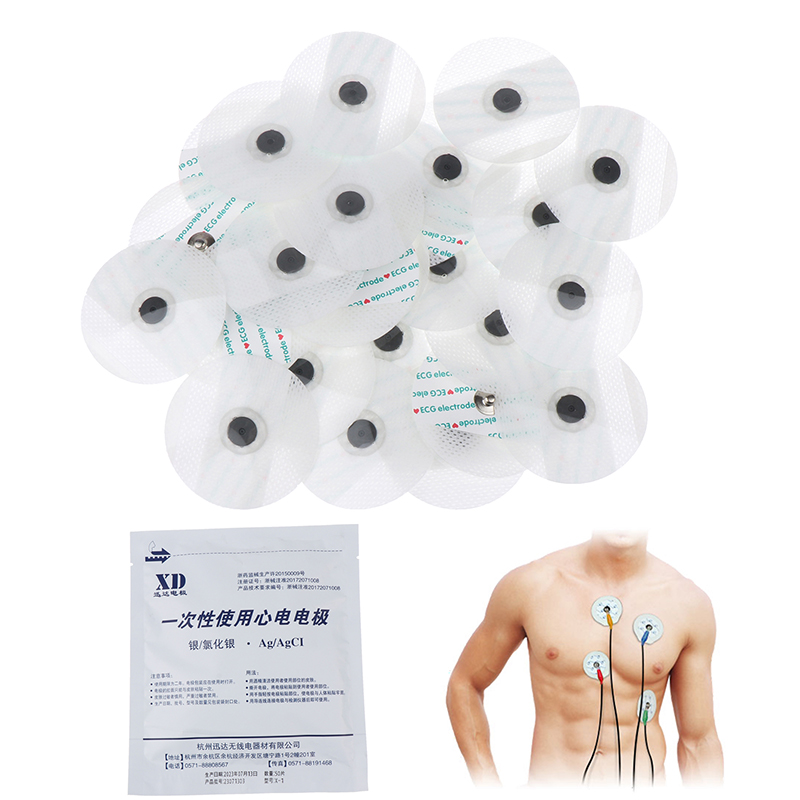 50PCS/Bag Electrode Patch  Dis - đánh giá và giá Ecg Patch Monitor