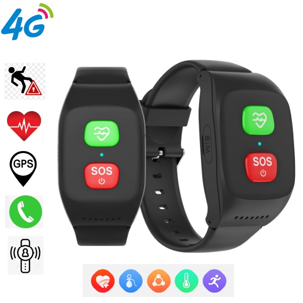 Fall Detection 4G Elderly Smar - đánh giá và giá Fall Detection Watch
