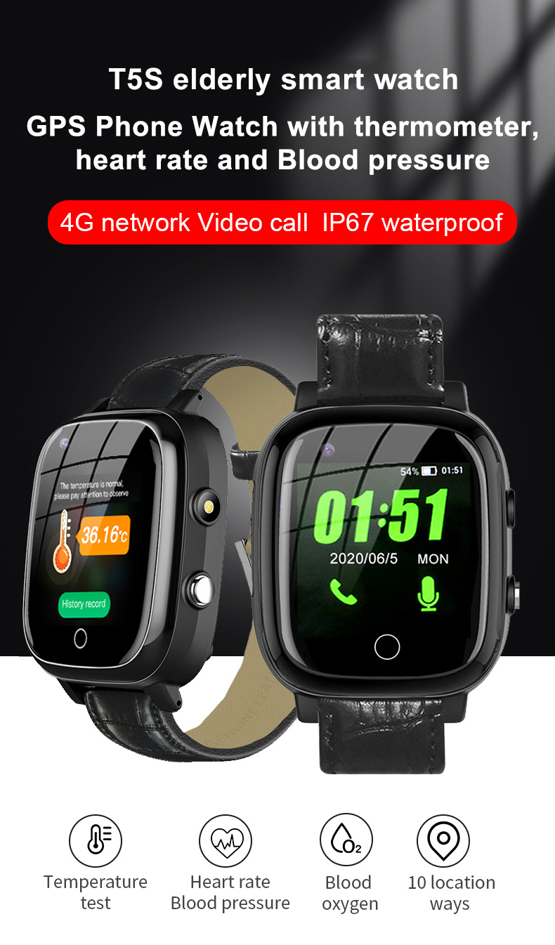 Elderly Smart Watch For Old Pe - đánh giá và giá Fall Detection Watch