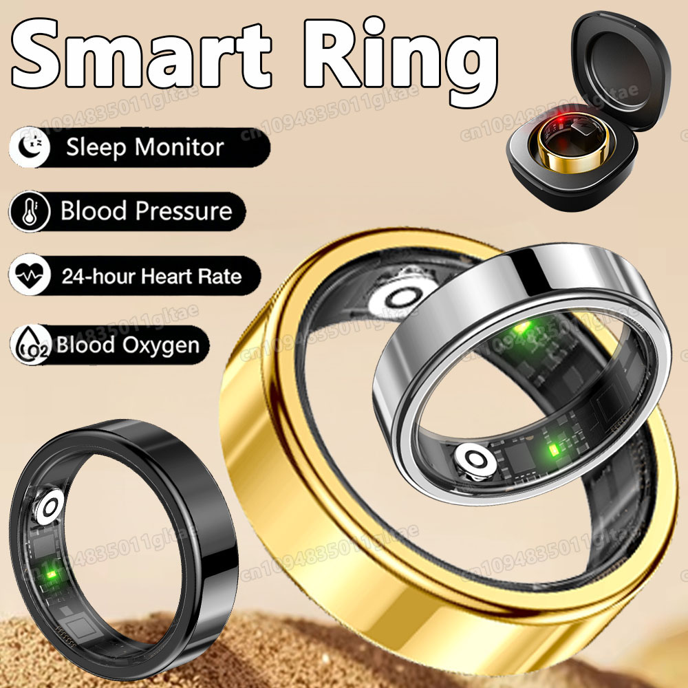 New R09 Smart Ring Men Women w - đánh giá và giá Temperature Ring Skin