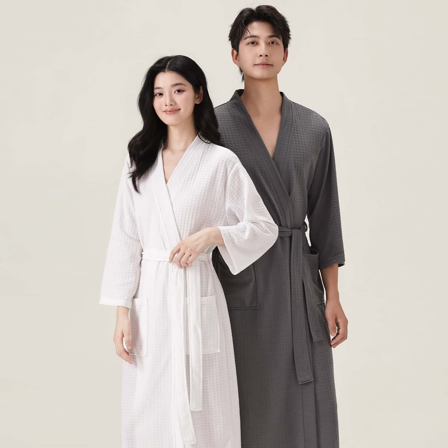 Ins Minimalist Waffle Bath Rob - đánh giá và giá Smart Knee Wrap