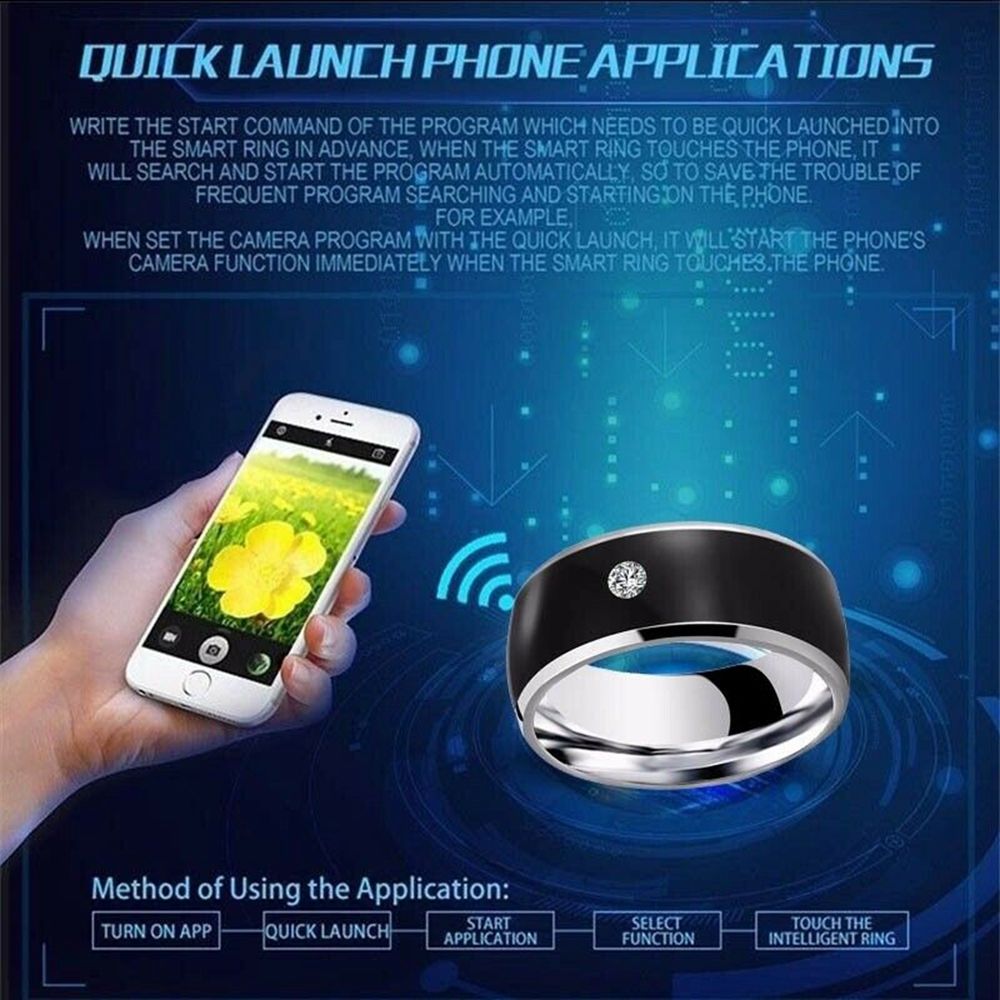 Fashion Multifunctional Techno - đánh giá và giá Smart Ring Nfc Pay