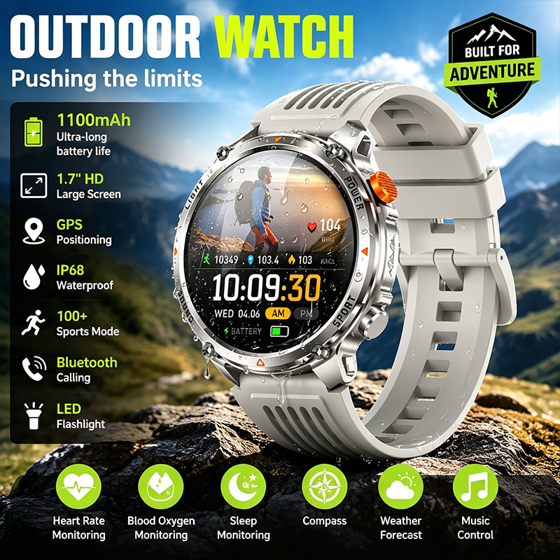 Wireless Calling Smart Watch I - đánh giá và giá Breath Rate Monitor