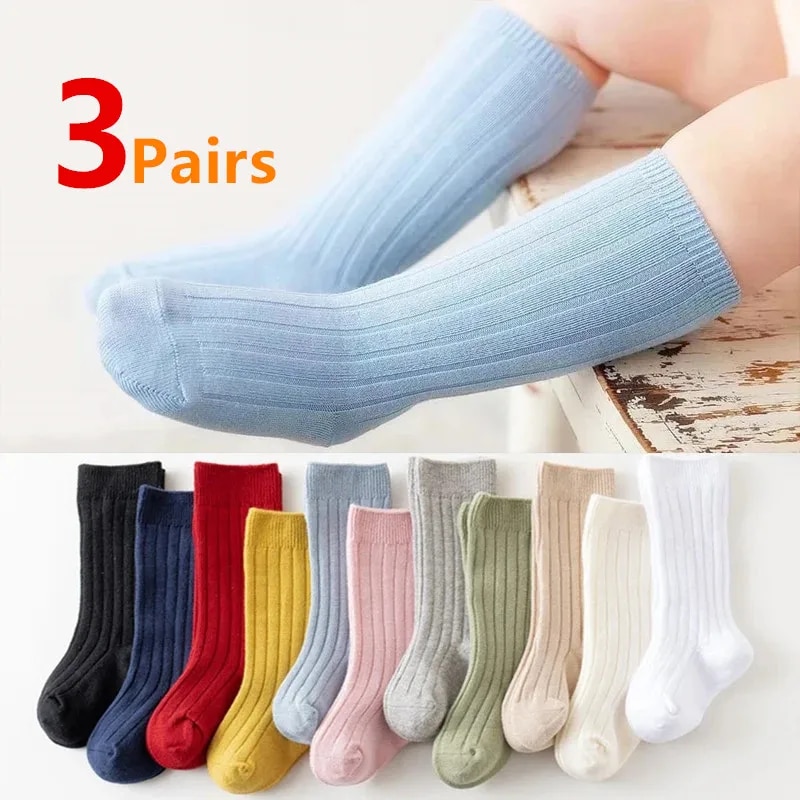 3Pairs/Lot Baby Knee High Sock - đánh giá và giá Baby Sock Oximeter