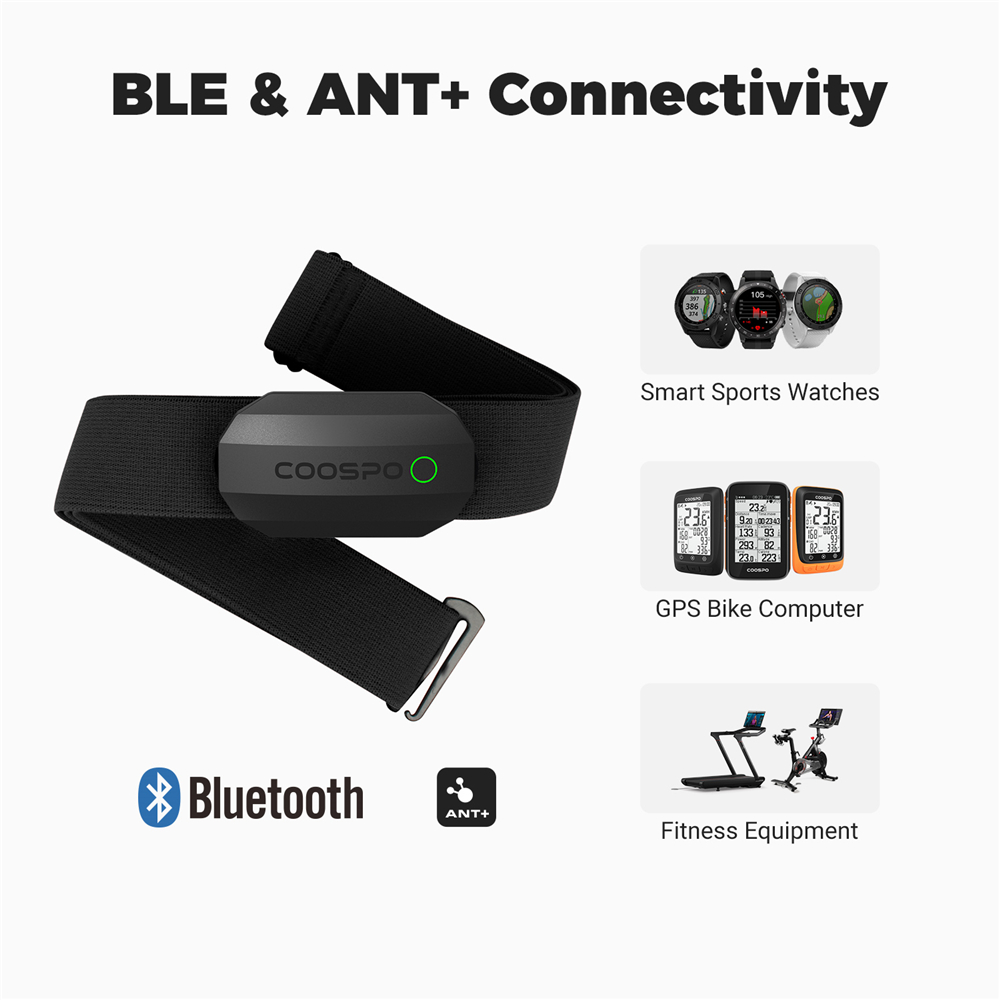 COOSPO H808S Heart Rate Sensor - đánh giá và giá Breath Rate Monitor