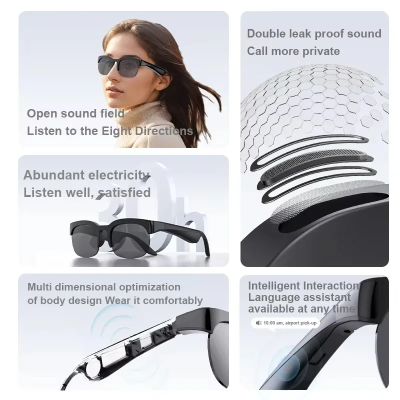Lenovo AI Smart Camera Glasses - đánh giá và giá Smart Glasses Lens